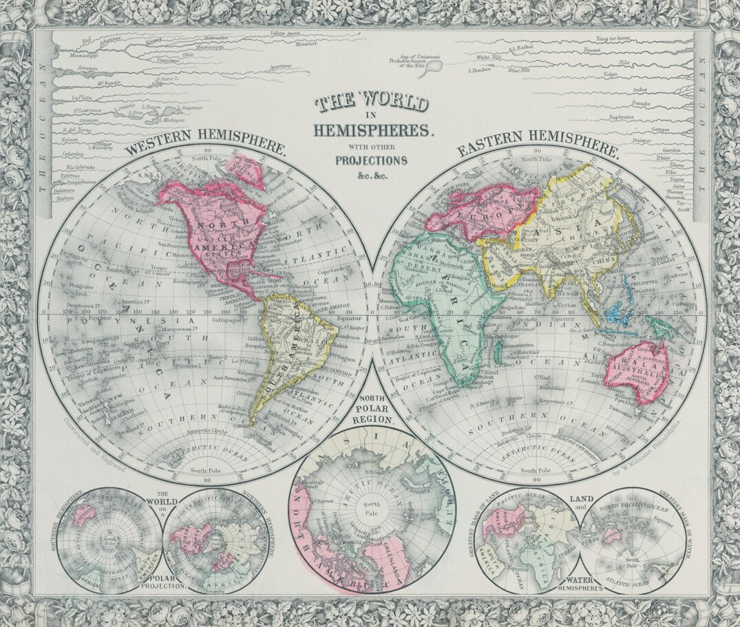 vintage conspiracy map